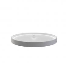 Rev-A-Shelf LD-2061-24BM-11-1 - Polymer Full Circle 1-Shelf Lazy Susan w/Bottom Mount Hardware for Corner Base Cabinets