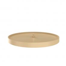 Rev-A-Shelf LD-2061-28BM-15-1 - Polymer Full Circle 1-Shelf Lazy Susan w/Bottom Mount Hardware for Corner Base Cabinets