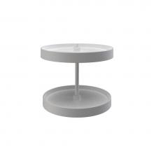 Rev-A-Shelf LD-2062-18BM-11-1 - Polymer Full Circle 2-Shelf Lazy Susan w/Bottom Mount Hardware for Corner Wall Cabinets