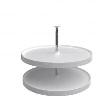 Rev-A-Shelf LD-2062-32-11-1 - Polymer Full Circle 2-Shelf Lazy Susan for Corner Base Cabinets