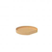 Rev-A-Shelf LD-4NW-201-20-1 - Natural Wood D-Shape Lazy Susan Shelf for Corner Wall Cabinets