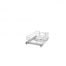 Rev-A-Shelf 5WB1-1218CR-1 - Single Tier Bottom Mount Pull Out Steel Wire Organizer