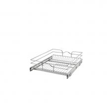 Rev-A-Shelf 5WB1-1822CR-1 - Single Tier Bottom Mount Pull Out Steel Wire Organizer