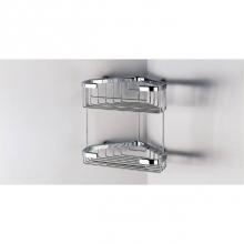 Sonia 060795 - Wire Basket Double Corner Chrome