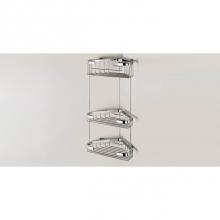 Sonia 055012 - Wire Basket Triple Corner Chrome