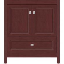 Strasser Woodenwork 52.228 - 30 X 18.5 X 34.5 Alki Essence Vanity Ogee Miter Dk Cherry Std