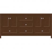 Strasser Woodenwork 52.360 - 72 X 21 X 34.5 Alki Essence Vanity Ogee Miter Pecan Cherry Db