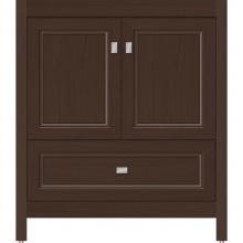 Strasser Woodenwork 52.381 - 30 X 18.5 X 34.5 Alki Essence Vanity Ogee Miter Choc Oak Std