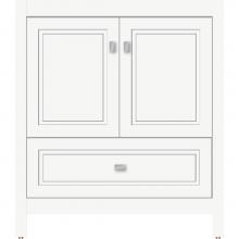 Strasser Woodenwork 52.220 - 30 X 21 X 34.5 Alki Essence Vanity Ogee Miter Sat White Std