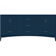 Strasser Woodenwork 58-522 - 72 X 21 X 34.5 Wallingford Vanity Slab Lapis Night Db