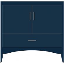 Strasser Woodenwork 58-514 - 36 X 21 X 34.5 Wallingford Vanity Slab Lapis Night Std