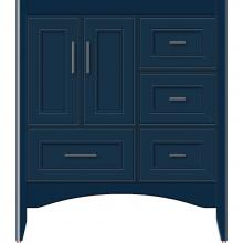 Strasser Woodenwork 58-586 - 30 X 21 X 34.5 Wallingford Vanity Deco Miter Lapis Night Rh