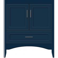 Strasser Woodenwork 58-590 - 30 X 21 X 34.5 Wallingford Vanity Deco Miter Lapis Night Std