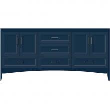 Strasser Woodenwork 58-571 - 72 X 18 X 34.5 Wallingford Vanity Ogee Miter Lapis Night Db