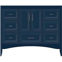 Strasser Woodenwork 58-554 - 42 X 21 X 34.5 Wallingford Vanity Ogee Miter Lapis Night Sb