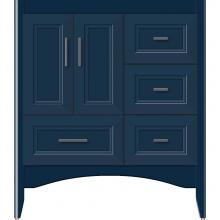 Strasser Woodenwork 58-562 - 30 X 18 X 34.5 Wallingford Vanity Ogee Miter Lapis Night Rh