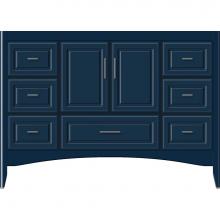 Strasser Woodenwork 58-448 - 48 X 21 X 34.5 Wallingford Vanity Ultra Lapis Night Sb