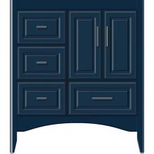 Strasser Woodenwork 58-457 - 30 X 21 X 34.5 Wallingford Vanity Ultra Lapis Night Lh