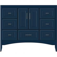 Strasser Woodenwork 58-474 - 42 X 21 X 34.5 Wallingford Vanity Beaded Lapis Night Sb