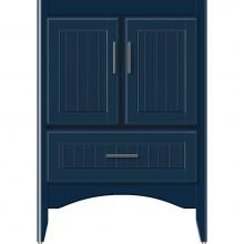 Strasser Woodenwork 58-487 - 24 X 18 X 34.5 Wallingford Vanity Beaded Lapis Night Std