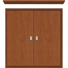 Strasser Woodenwork 53.075 - 24 X 6.25 X 25 Inset Cubby Slab Cinn Cherry