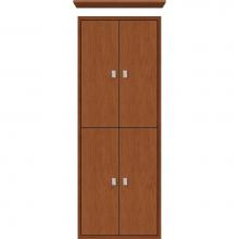 Strasser Woodenwork 53.084 - 18 X 6.25 X 48 Inset Tall Cubby Slab Cinn Cherry