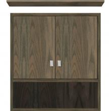 Strasser Woodenwork 85-074 - 24 X 9.5 X 26 Inset Overjohn Slab Dusky Oak