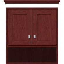 Strasser Woodenwork 53.101 - 24 X 9.5 X 26 Inset Overjohn Shaker Dk Cherry