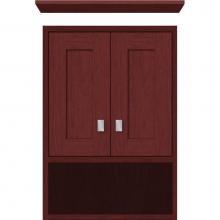 Strasser Woodenwork 53.092 - 18 X 9.5 X 26 Inset Overjohn Shaker Dk Cherry