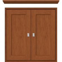 Strasser Woodenwork 53.030 - 24 X 6.25 X 25 Inset Cubby Shaker Cinn Cherry