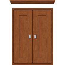 Strasser Woodenwork 53.021 - 18 X 6.25 X 25 Inset Cubby Shaker Cinn Cherry