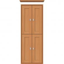 Strasser Woodenwork 53.134 - 18 X 6.25 X 48 Inset Tall Cubby Shaker Nat Oak