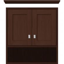 Strasser Woodenwork 56.600 - 24 X 9.5 X 26 Inset Overjohn Shaker Choc Oak