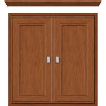 Strasser Woodenwork 56.467 - 24 X 6.25 X 25 Inset Cubby Deco Miter Cinn Cherry