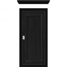 Strasser Woodenwork 56.627 - 12 X 6.25 X 25 Inset Cubby Deco Miter Midnight Oak