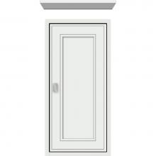 Strasser Woodenwork 56.675 - 12 X 6.25 X 25 Inset Cubby Deco Miter Powder Grey