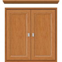 Strasser Woodenwork 56.525 - 24 X 6.25 X 25 Inset Cubby Ogee Miter Nat Cherry