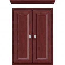 Strasser Woodenwork 56.517 - 18 X 6.25 X 25 Inset Cubby Ogee Miter Dk Cherry