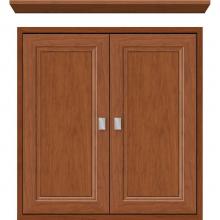 Strasser Woodenwork 56.527 - 24 X 6.25 X 25 Inset Cubby Ogee Miter Cinn Cherry