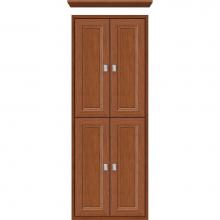 Strasser Woodenwork 56.536 - 18 X 6.25 X 48 Inset Tall Cubby Ogee Miter Cinn Cherry