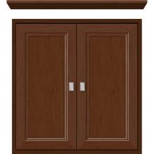 Strasser Woodenwork 56.587 - 24 X 6.25 X 25 Inset Cubby Ogee Miter Pecan Cherry