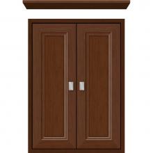 Strasser Woodenwork 56.586 - 18 X 6.25 X 25 Inset Cubby Ogee Miter Pecan Cherry