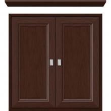 Strasser Woodenwork 56.528 - 24 X 6.25 X 25 Inset Cubby Ogee Miter Choc Cherry