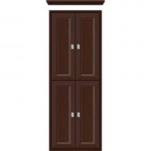 Strasser Woodenwork 56.537 - 18 X 6.25 X 48 Inset Tall Cubby Ogee Miter Choc Cherry