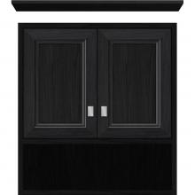 Strasser Woodenwork 56.638 - 24 X 9.5 X 26 Inset Overjohn Ogee Miter Midnight Oak