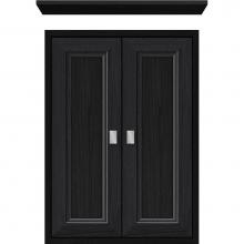 Strasser Woodenwork 56.634 - 18 X 6.25 X 25 Inset Cubby Ogee Miter Midnight Oak