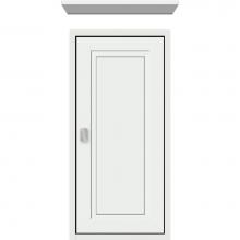 Strasser Woodenwork 56.681 - 12 X 6.25 X 25 Inset Cubby Ogee Miter Powder Grey