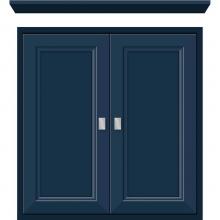 Strasser Woodenwork 58-852 - 24 X 6.25 X 25 Inset Cubby Ogee Miter Lapis Night