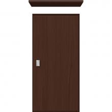 Strasser Woodenwork 75.176 - 12 X 5.5 X 25 Wall Cubby Slab Choc Oak