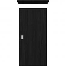 Strasser Woodenwork 75.181 - 12 X 5.5 X 25 Wall Cubby Slab Midnight Oak